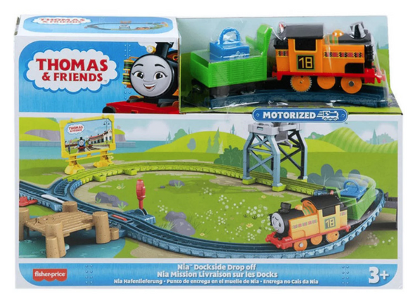 Thomas & Friends Nia Dockside Drop Off Motorized Train and Track Playset