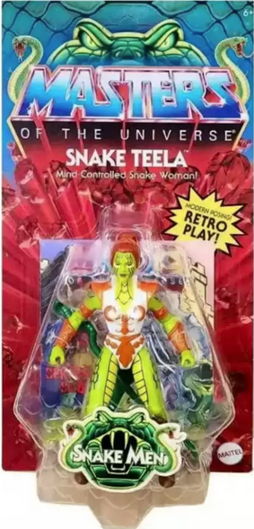 Masters of the Universe Origins Snake Teela 5.5" Action Figure 2022 Mattel HKM73