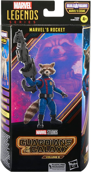  Marvel Legends Guardians of The Galaxy Volume 3 Rocket 6" Action Figure F6608 