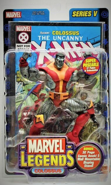  Marvel Legends Series 5 Colossus Action Figure 2003 Toy Biz 70386 