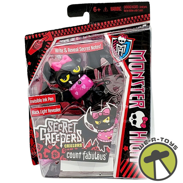 Monster High Secret Critters Count Fabulous Figure 2013 Mattel BDD97