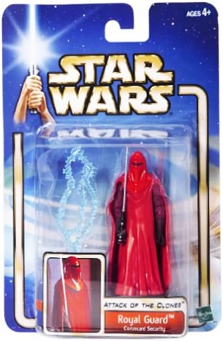 Star Wars Episode II Attack of the Clones Royal Guard Action Figure Hasbro 2002