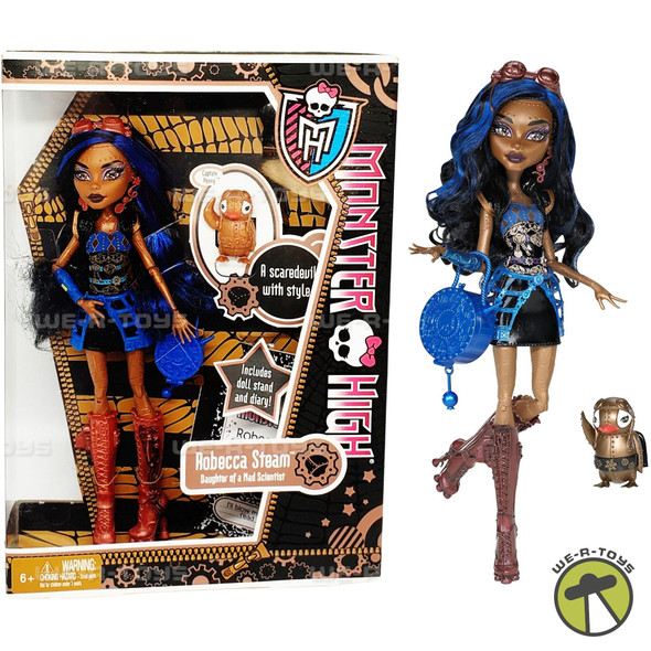 Monster High First Wave Robecca Steam and Captain Penny Doll Mattel 2011 #X3652