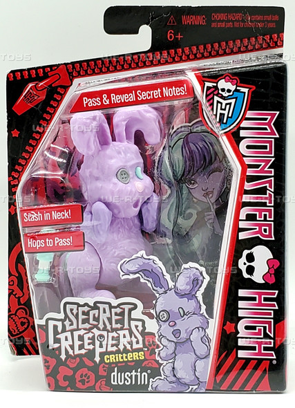 Monster High Secret Creepers Critters Dustin Figure 2013 Mattel BJR30