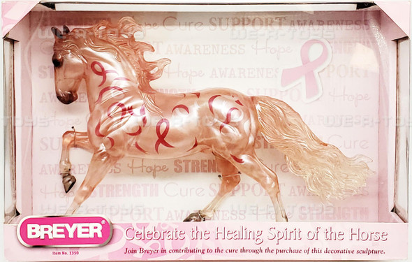 Breyer Pink Ribbon Horse Breast Cancer Awareness 2010 #1350 NEW