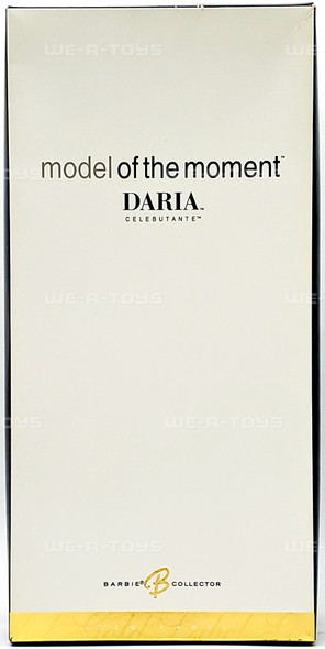 Model of the Moment Daria Celebutante Barbie Doll Gold Label 2004 Mattel C3820