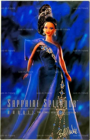 Sapphire Splendor Bob Mackie Barbie Doll 1996 Mattel 15523