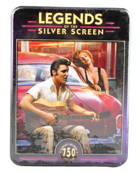 Elvis Legends of the Silver Screen Elvis & Marilyn Monroe 750 Piece Puzzle