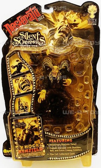 Nosferatu Silent Screamers Series 1 Nosferatu 1922 Knock Renfield the Madman Figure AzTech