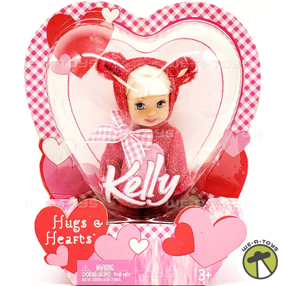 Barbie Hugs & Hearts Kelly Doll Valentines Mattel 2005 #H7079 NRFB