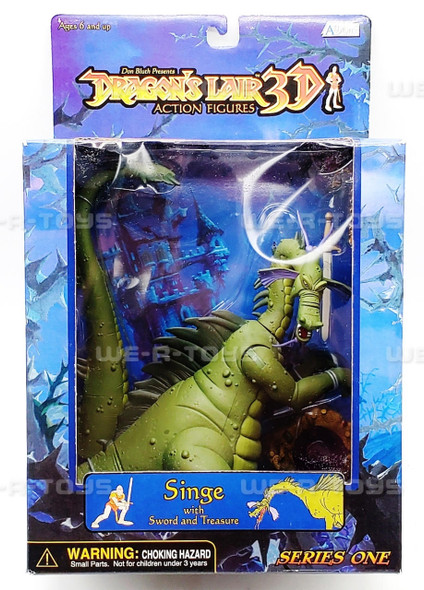 Dragon's Lair Don Bluth Presents Dragon's Lair 3D Singe Action Figure AnJon No. DL3530 NEW