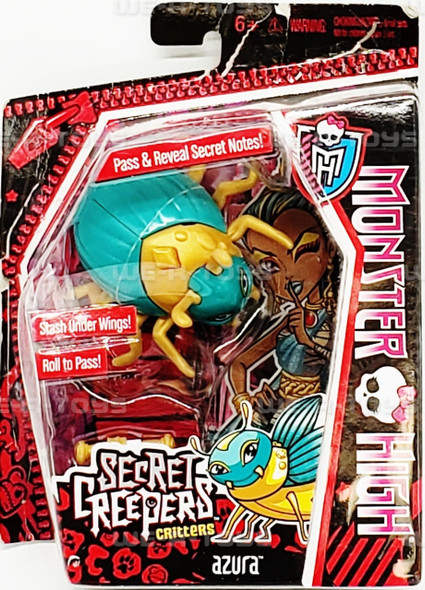  Monster High Secret Creepers Critters Azura Figure Mattel 2013 #BDD98 NEW 