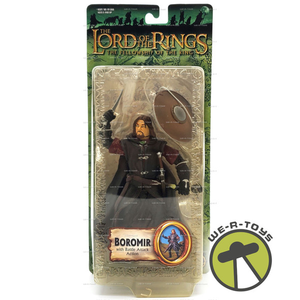 The Lord of the Rings Fellowship of the Ring Boromir with Battle Attack Action