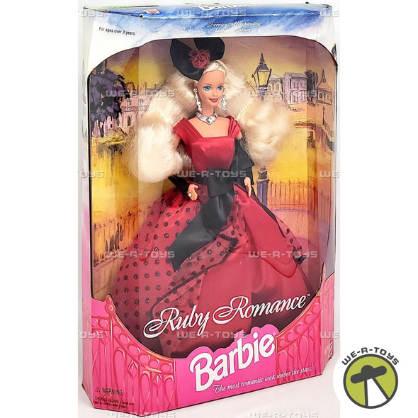 Ruby Romance Service Merchandise Limited Edition Barbie Doll 1995 Mattel 13612