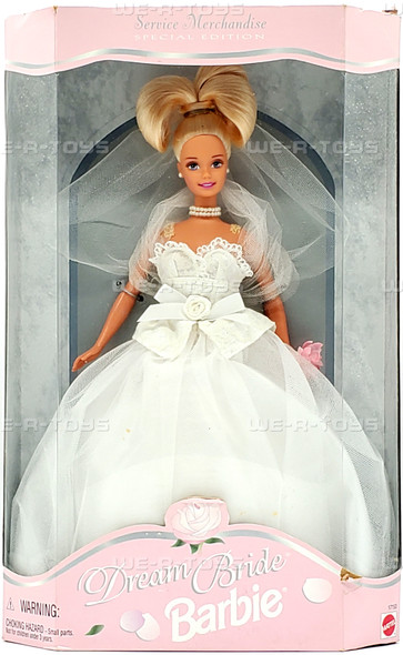 Dream Bride Service Merchandise Limited Edition Barbie Doll 1996 Mattel #17153