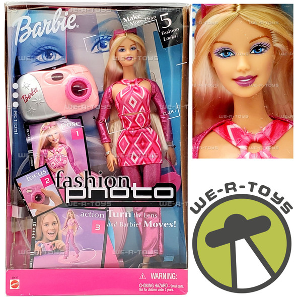 Fashion Photo Barbie Doll 2001 Mattel 55620