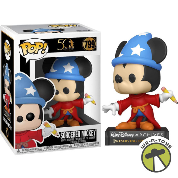 Funko Pop Disney 799 Preserving the Magic Sorcerer Mickey Vinyl Figure