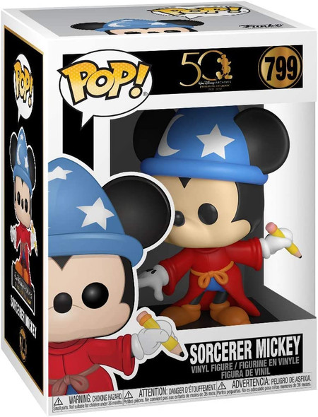 Funko Pop Disney 799 Preserving the Magic Sorcerer Mickey Vinyl Figure