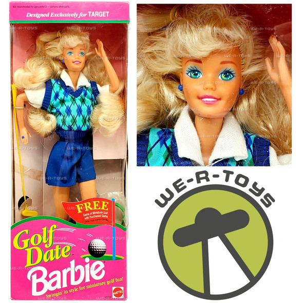Golf Date Target Exclusive Barbie Doll 1992 Mattel 10202