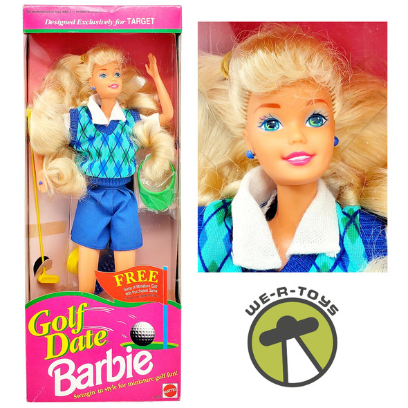 Golf Date Target Exclusive Barbie Doll 1992 Mattel 10202