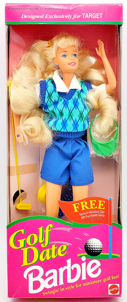 Golf Date Target Exclusive Barbie Doll 1992 Mattel 10202