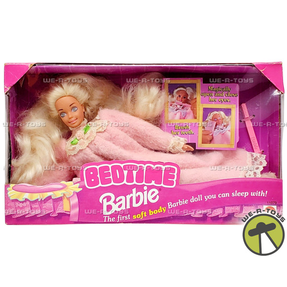 Bedtime Soft Body Barbie Doll 1993 Mattel 11079