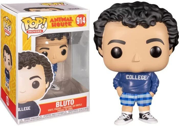 Animal House Funko Pop! Movies 914 Animal House Bluto in College Sweater Vinyl Figure 2020