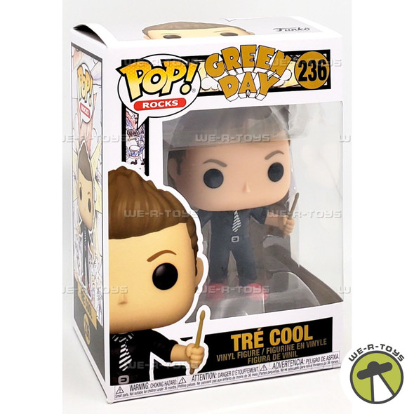 Funko Pop! Rocks 236 Green Day Tre Cool Vinyl Figure 2021