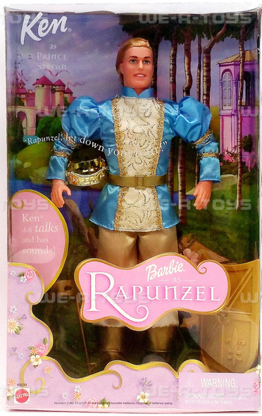 Ken as Prince Stefan in Rapunzel Friend of Barbie Doll 2001 Mattel 55534