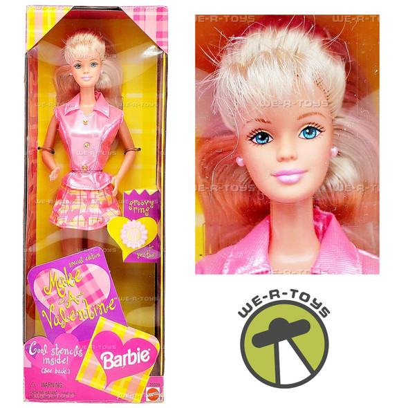 Make-A-Valentine Special Edition Barbie Doll 1998 Mattel 20339