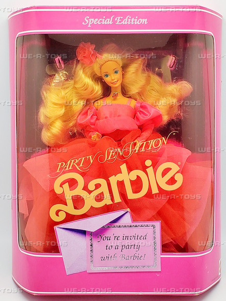 Party Sensation Special Edition Barbie Doll 1990 Mattel 9025