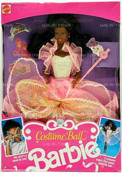 Costume Ball Ken African American Barbie Doll 1990 Mattel #7160