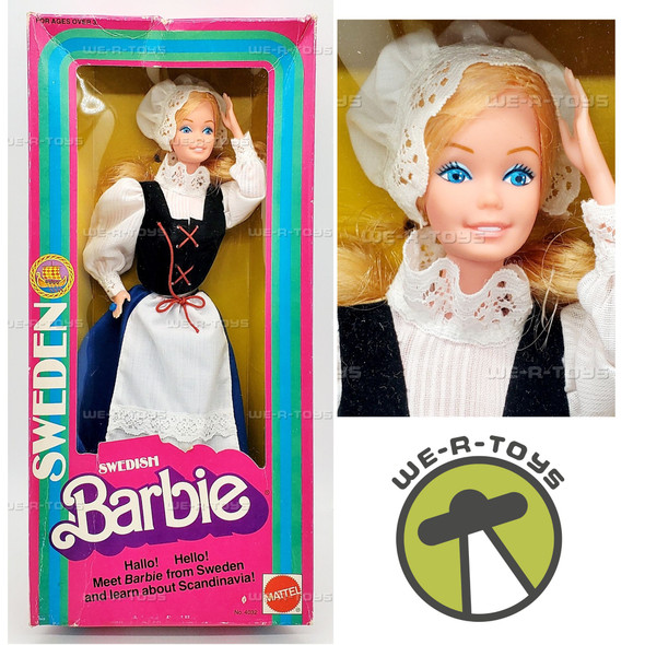 Swedish Barbie Doll 1982 Mattel 4032