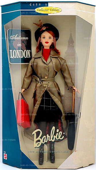 Autumn in London Barbie Doll City Seasons 1999 Mattel 22257