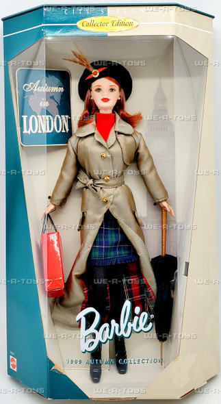 Autumn in London Barbie Doll City Seasons 1999 Mattel 22257