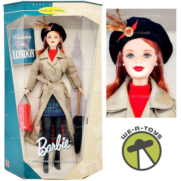 Autumn in London Barbie Doll City Seasons 1999 Mattel 22257