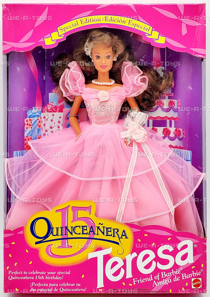 Quinceanera 15 Special Edition Teresa Friend of Barbie Doll 1994 Mattel 11928