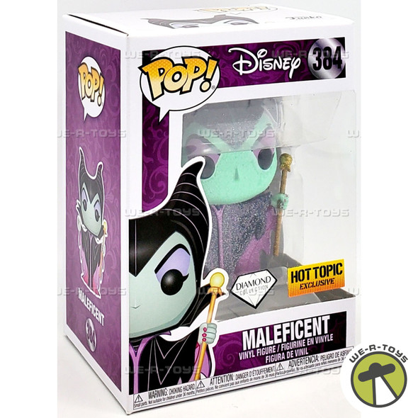 Funko POP Disney Diamond Collection #384 Maleficent Vinyl Figure