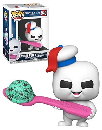 Funko Pop Movies Ghostbusters #940 Mini Puft Ice Cream Scoop Vinyl Figure