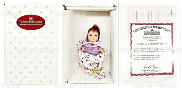 Ashton Drake Galleries Warm as a Summer Breeze Doll Sweet as You Please Series Ashton Drake Galleries Warm as a Summer Breeze Doll Sweet as You Please Series