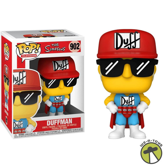 Funko Pop! Television 902 The Simpsons Duffman Vinyl Figure 2020