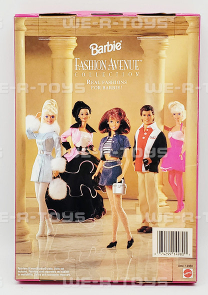  Barbie Fashion Avenue Boutique Sky Blue Dress Mattel 1996 No.14980 NEW2 