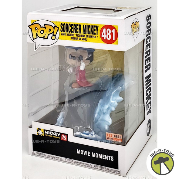 Funko Pop! 481 Disney Mickey 90 Years Movie Moments Sorcerer Mickey Vinyl Figure