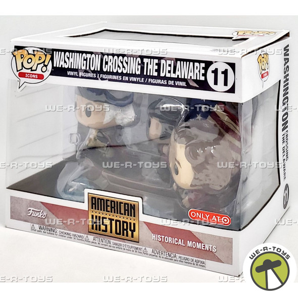 Funko Pop! Icons 11 American History Washington Crossing The Delaware Exclusive