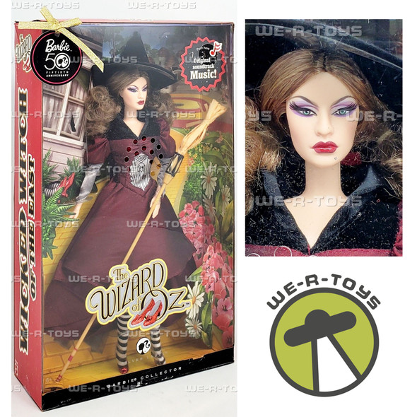 Barbie Wicked Witch of the East Doll The Wizard of Oz Silver Label Mattel #N6588