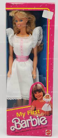 My First Barbie Doll Easy-to-Dress 1984 Mattel 1875