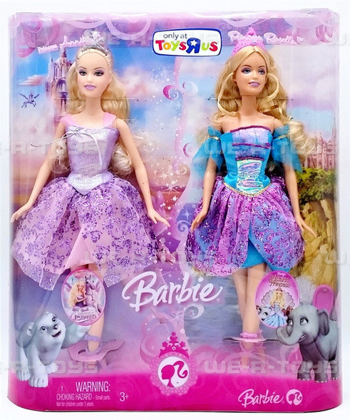 Princess Annika and Princess Rosella Barbie Doll Gift Set 2008 Mattel N2657 NRFB