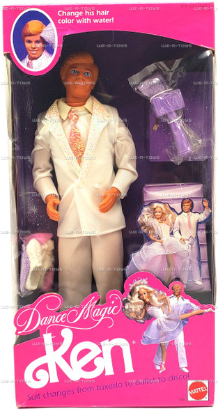 Barbie Dance Magic Ken Doll Ballet to Disco Mattel 1989 #7081