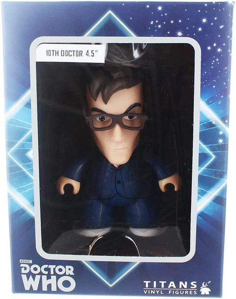 Doctor Who 10th Doctor 4.5" Titan Vinyl Figure Nerd Block Exclusive 2012