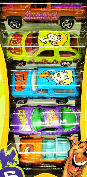 Scooby-Doo Racing Champions Street Wheels Scooby-Doo 5 Pack Vehicles 1999 #94825 NEW